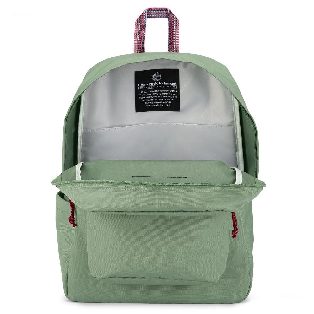 Sac à Dos Scolaire JanSport Restore Pack Vert Olive | AMA-44968681